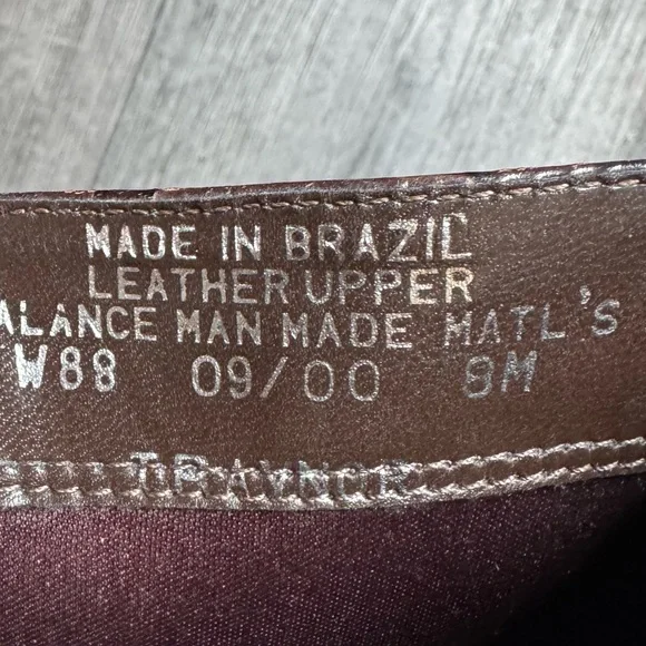 Bass Brown Leather Upper Shoes - Picture 6 of 6